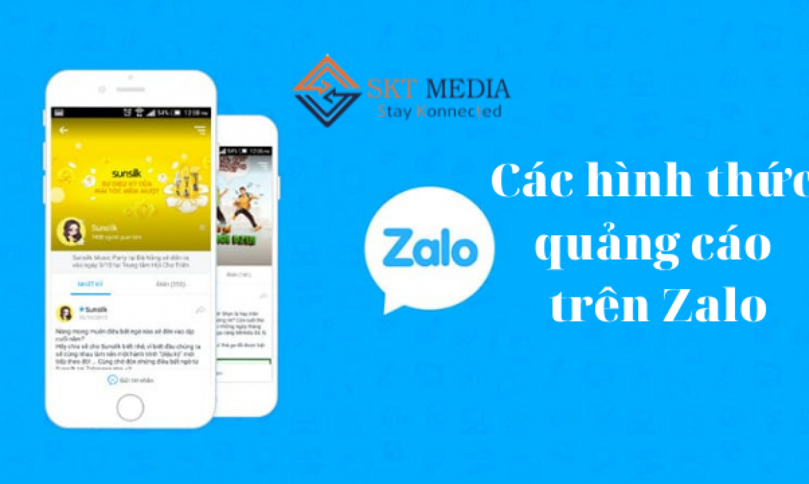 Các hình thức quảng cáo trên Zalo Ads