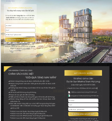 Landing Page Sun Marina Town