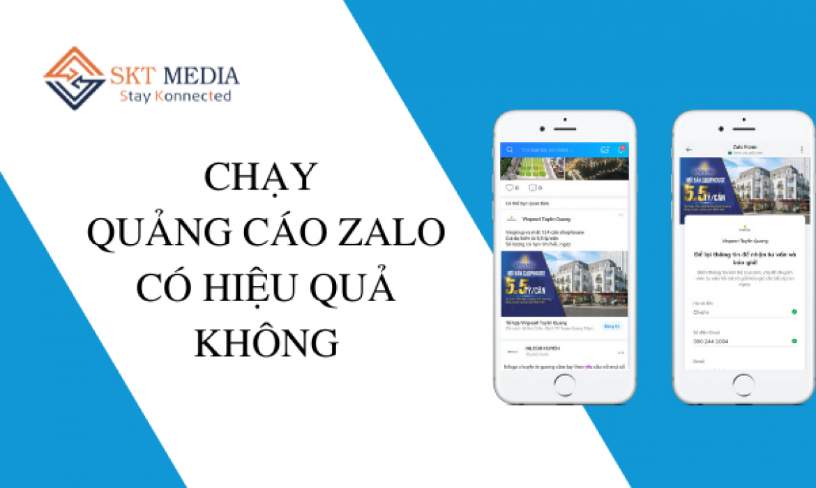 cách chạy quảng cáo trên zalo hiệu quả
