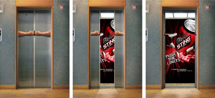 chi phí quảng cáo thang máy