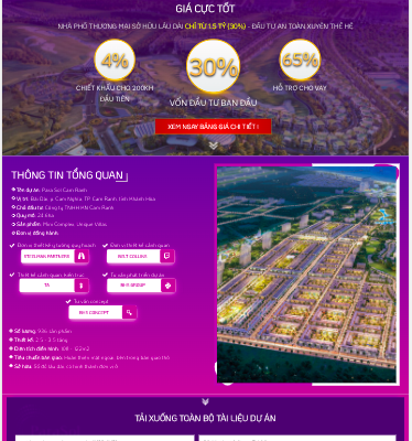Landing Page KN Paradise phân khu Parasol