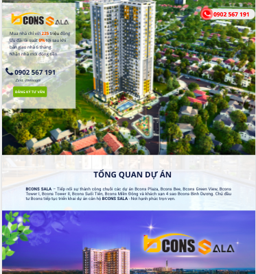 Landing Page Bcons Sala