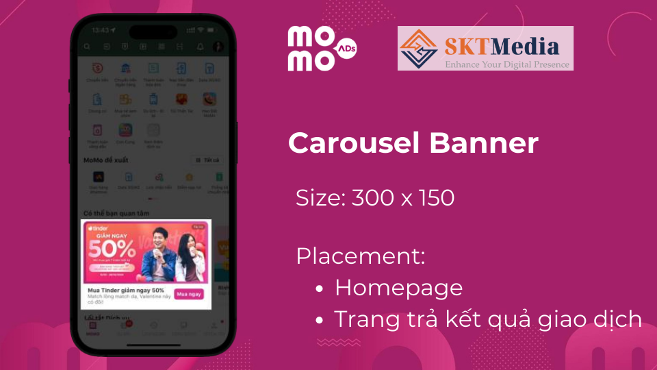 Carousel Momo Ads SKT Media Agency